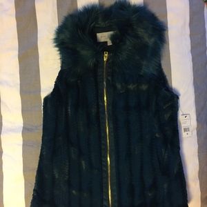 Marc New York - Andrew Marc Faux Fur Vest M